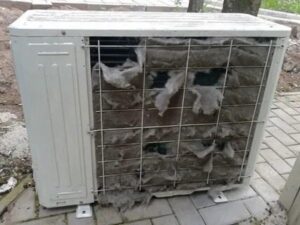 чистка наружного блока, чистка кондиционера, чистка сплит системы Ростов